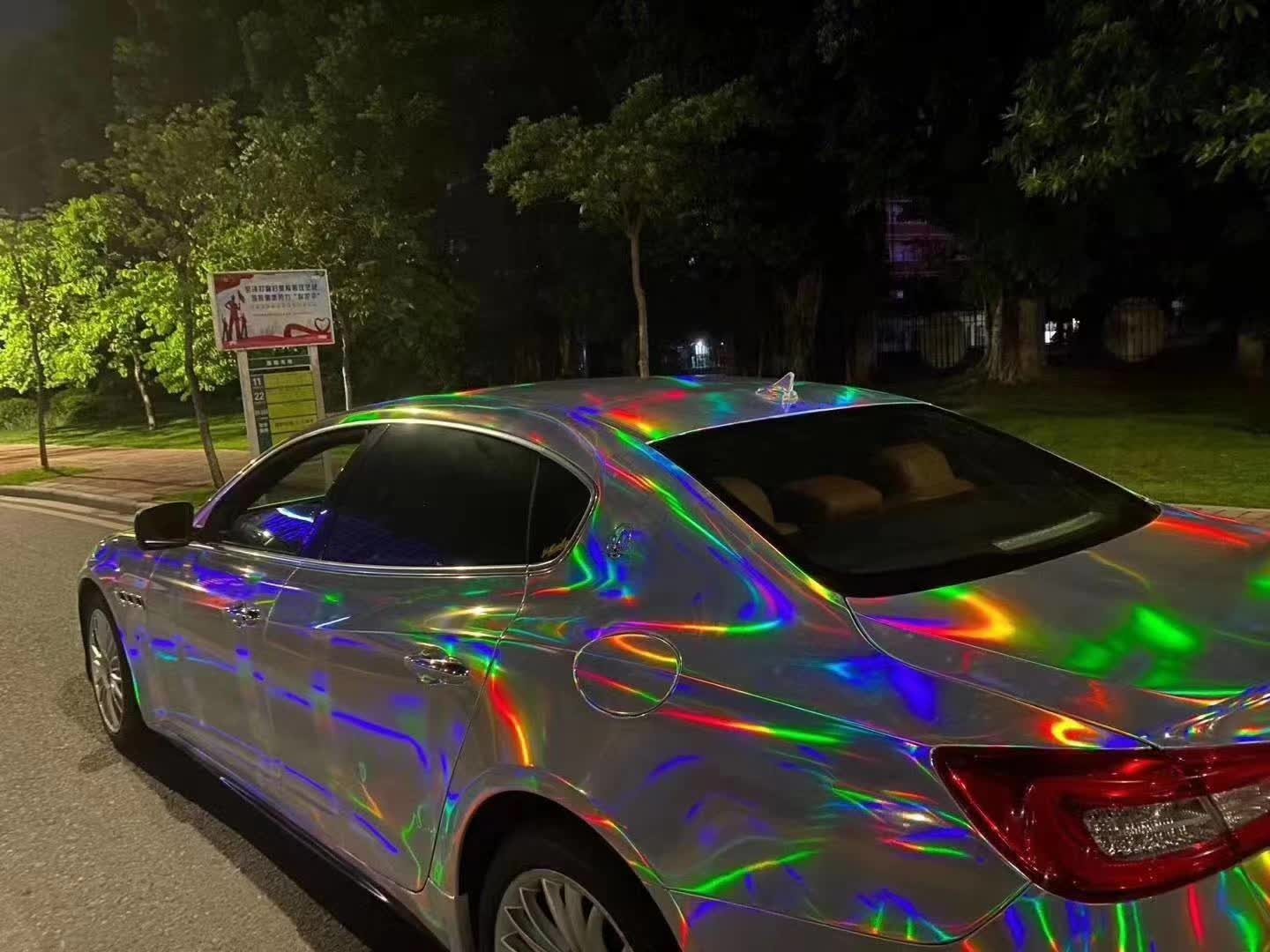 Cybertruck PreCut PPF Paint Protection Film Wrap Color Laser Chrome Silver