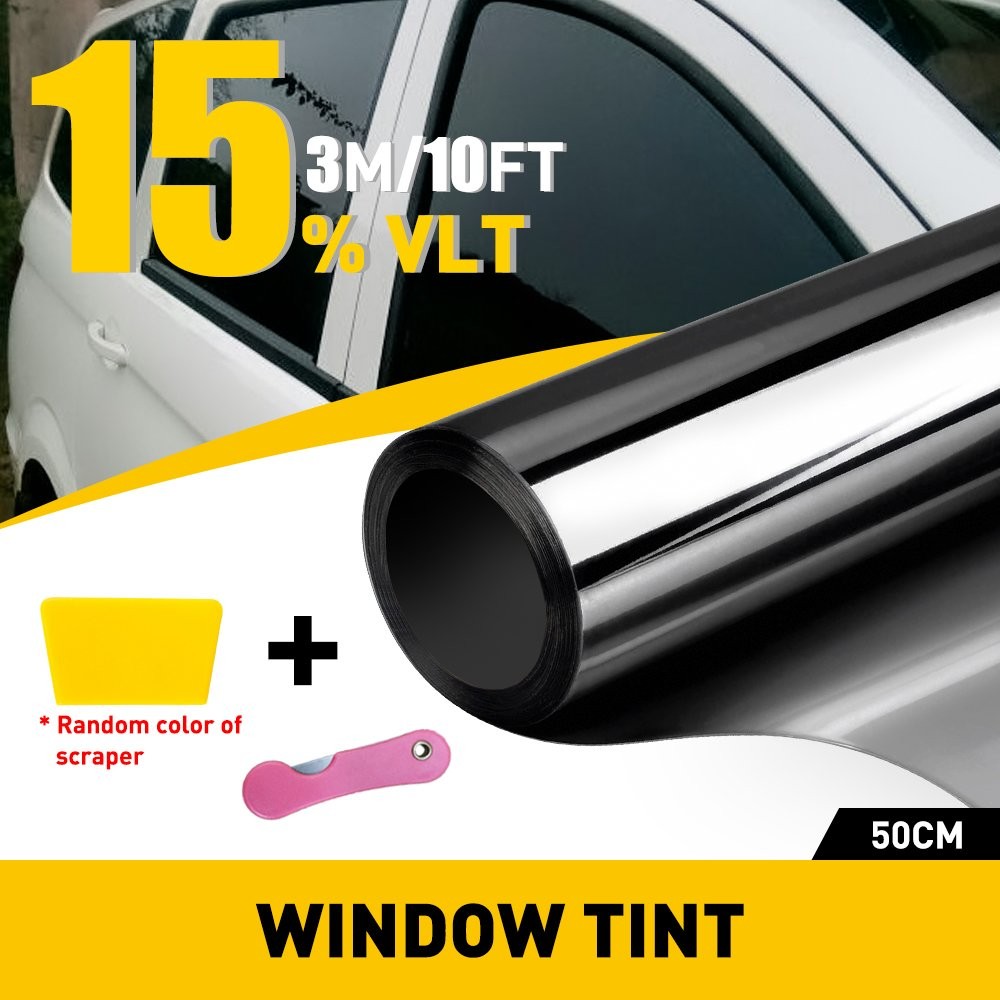 Uncut Window Tint Roll 20 ” 10 ft Feet Home Commercial Office Auto Film