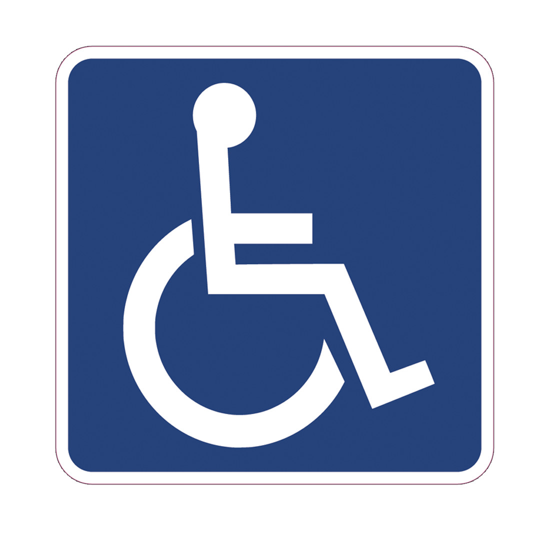 Handicap Symbol Sticker – Decal Car Window Vinyl Disabled Sign Wheelchair FE503