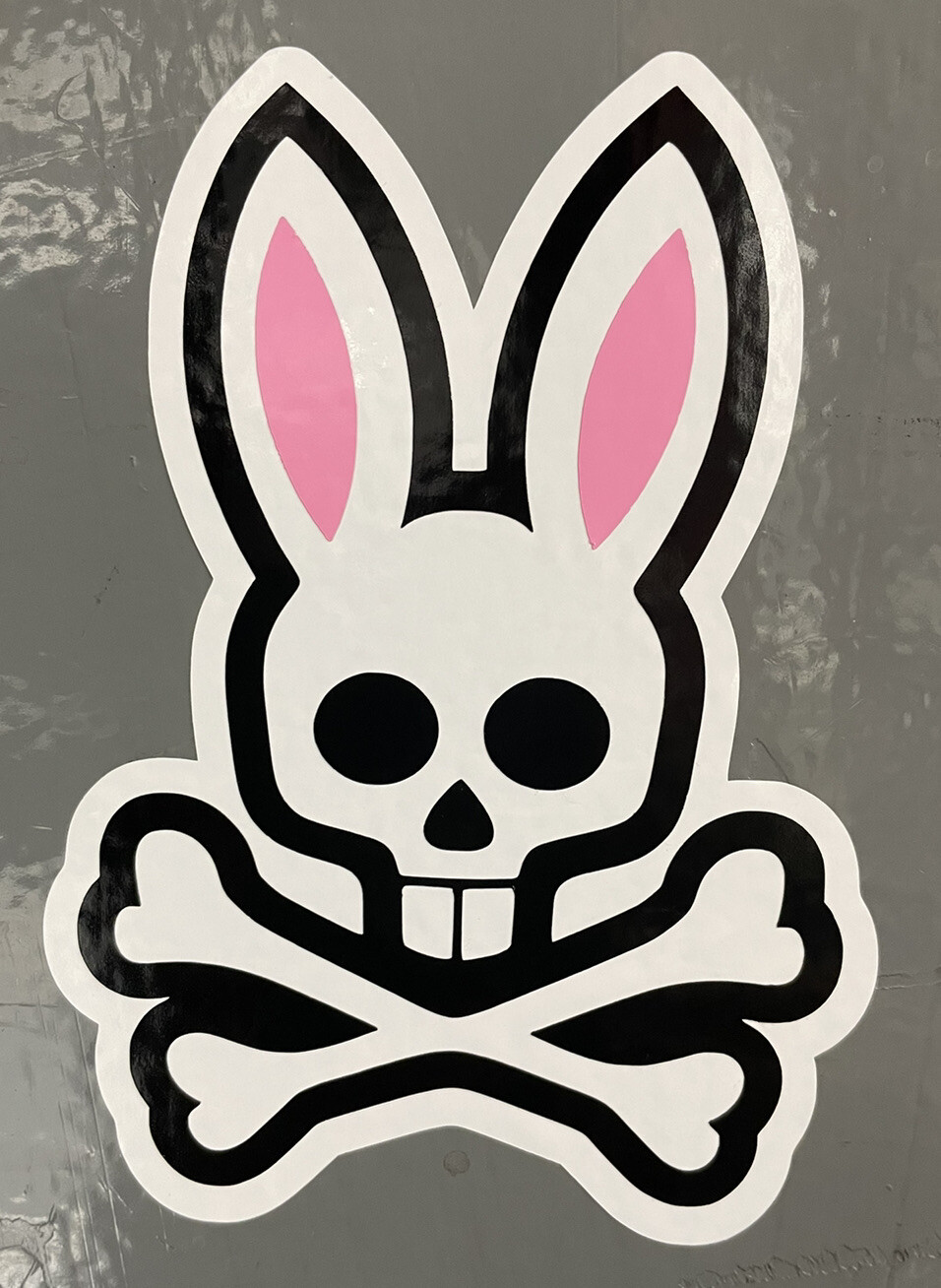Psycho Bunny Vinyl Decal (2)4.12” tall x 3” wide