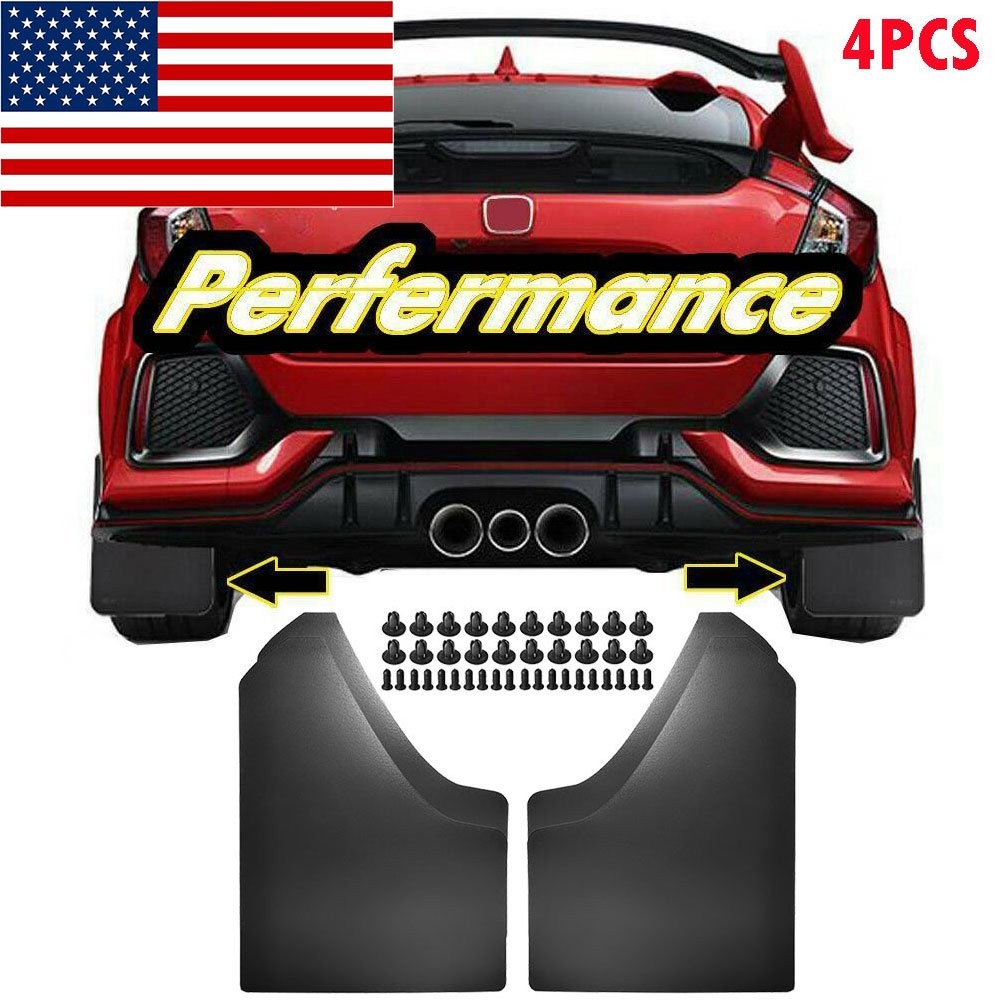 Front Rear Universal Mudguards For Ford Mud Flaps Splash Guards Mudguard US J
