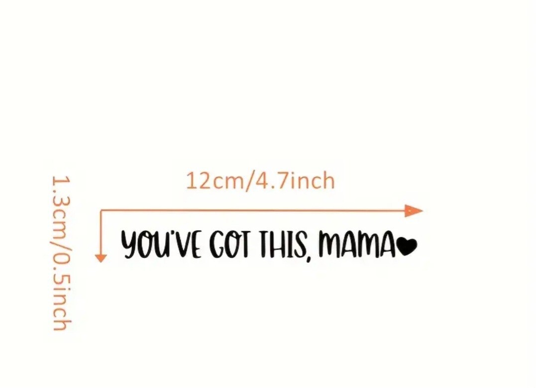 You Got This Mama Car Rearview Mirror Sticker Decal Black Free Shipping