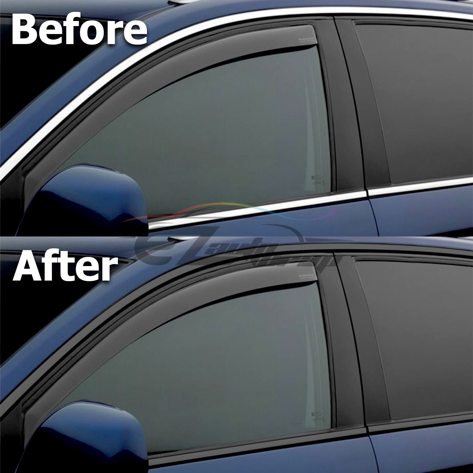 3M 2080 Black Out Chrome Delete1 Vinyl Wrap Car Decal Door Window Trim Sticker