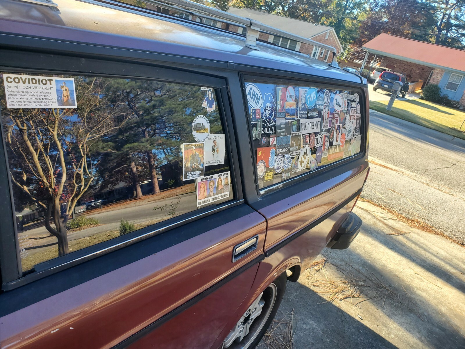 Free Kyle 4×4 Inches Stickers 2nd Amendment Sticker NRA LET’S GO BRANDON
