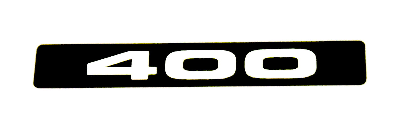 400 Cubic Inch Emblem (B) Standard