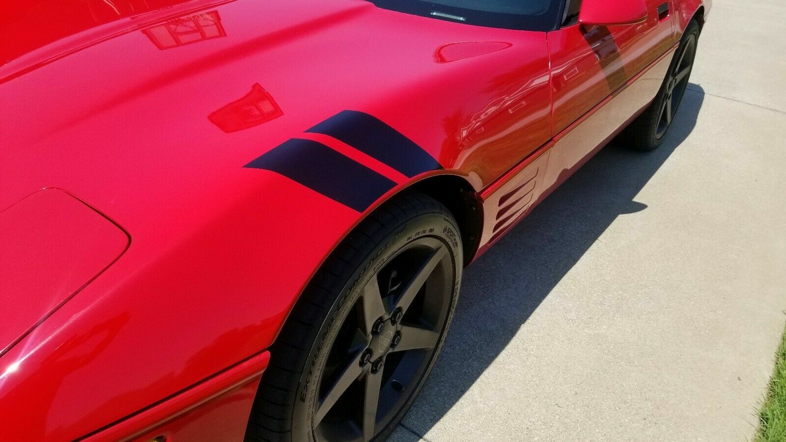 CORVETTE FENDER STRIPES fits 1996 all C4 (left and right side) Gunner Graphics