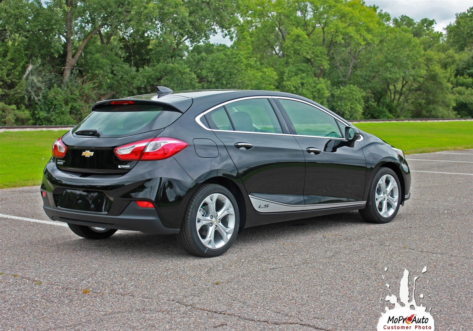 2016-2019 Chevy Cruze Rocker Door Stripes Vinyl Graphic SPAN Decals 3M Kit