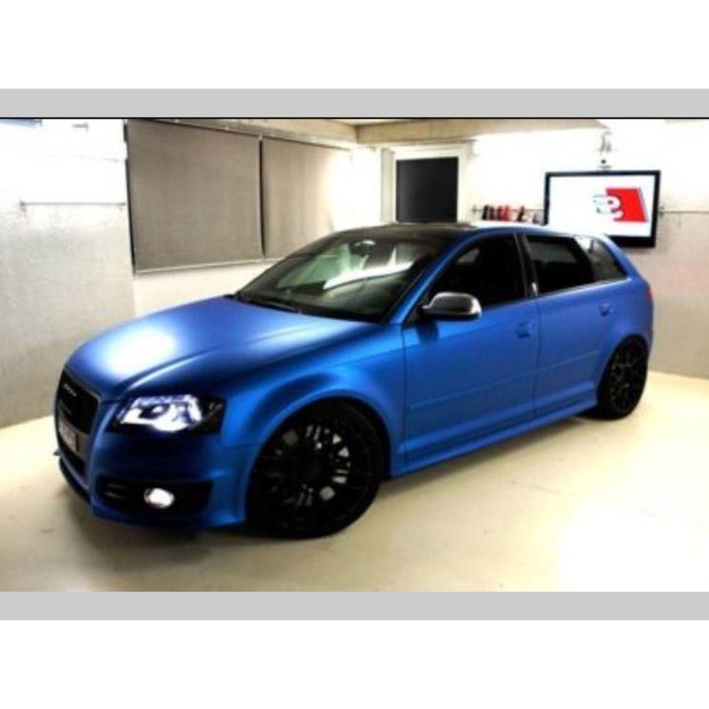 Avery Dennison SW900 Supreme Matte Blue Metallic Vinyl Car Wrap Film | 615-M