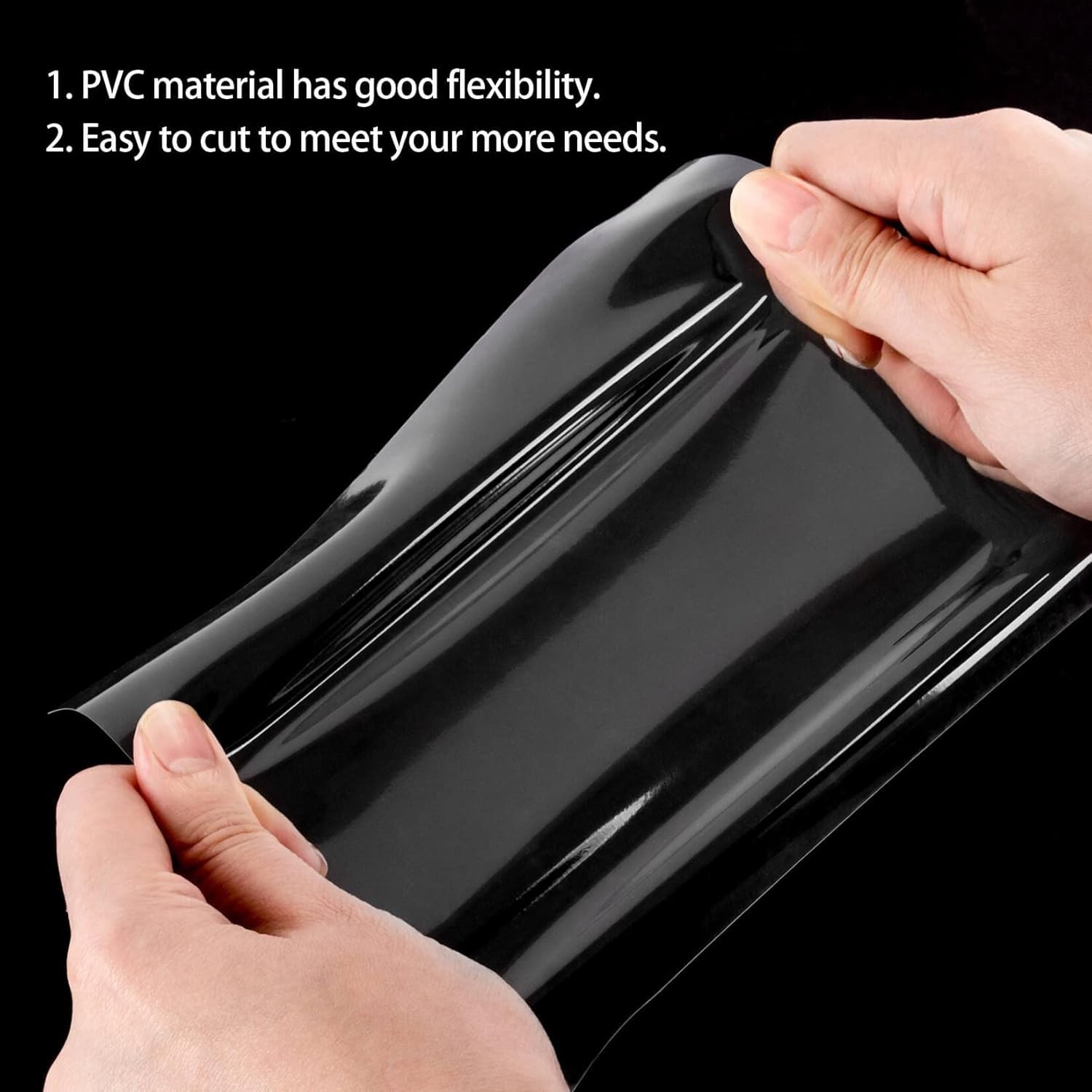 10PCS Clear Car Window Cling Stickers Waterproof Vinyl for Permits & More