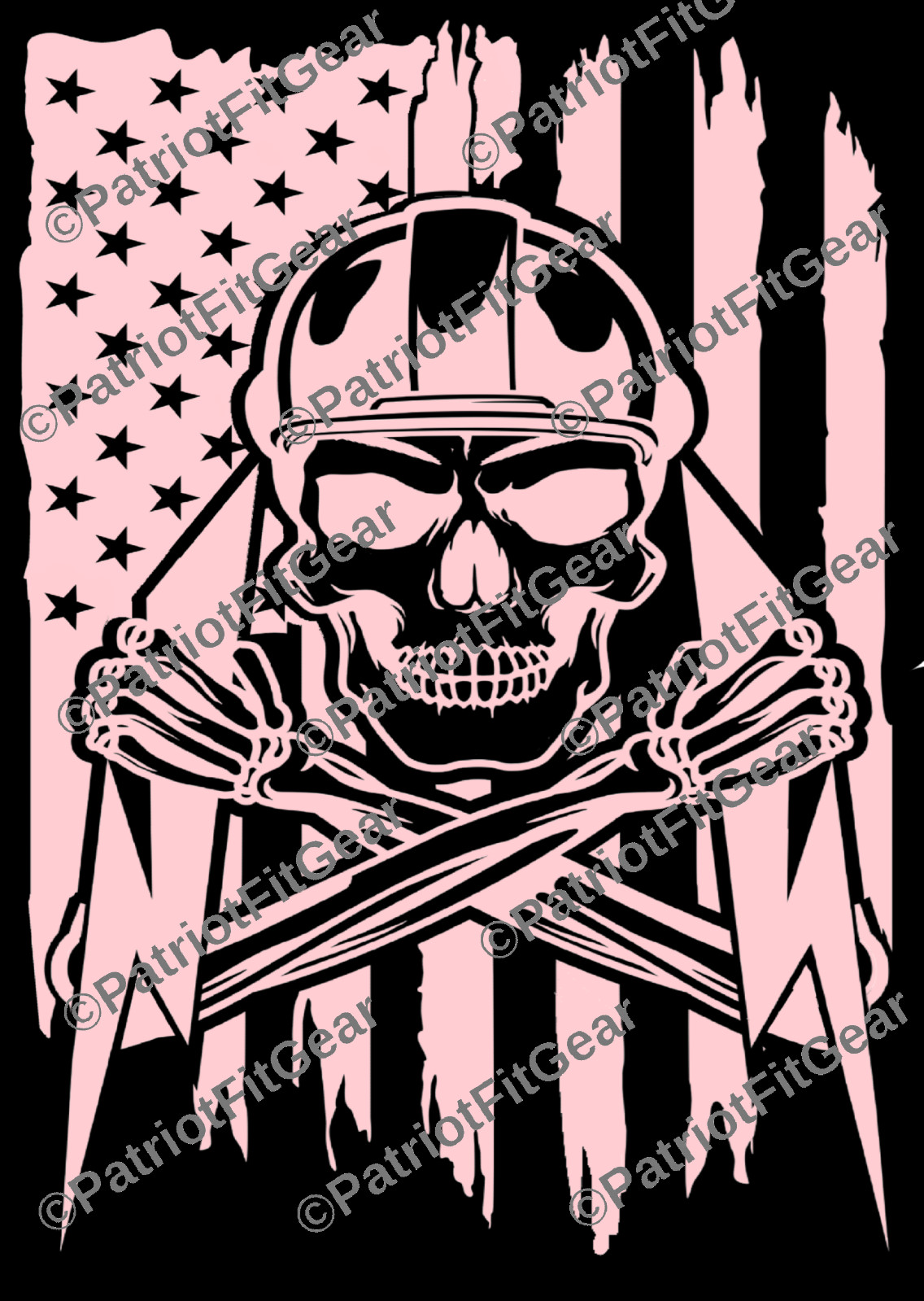 Lineman,Electrician,Line Work,Linemen,Skull,American Flag,Custom Vinyl Decal