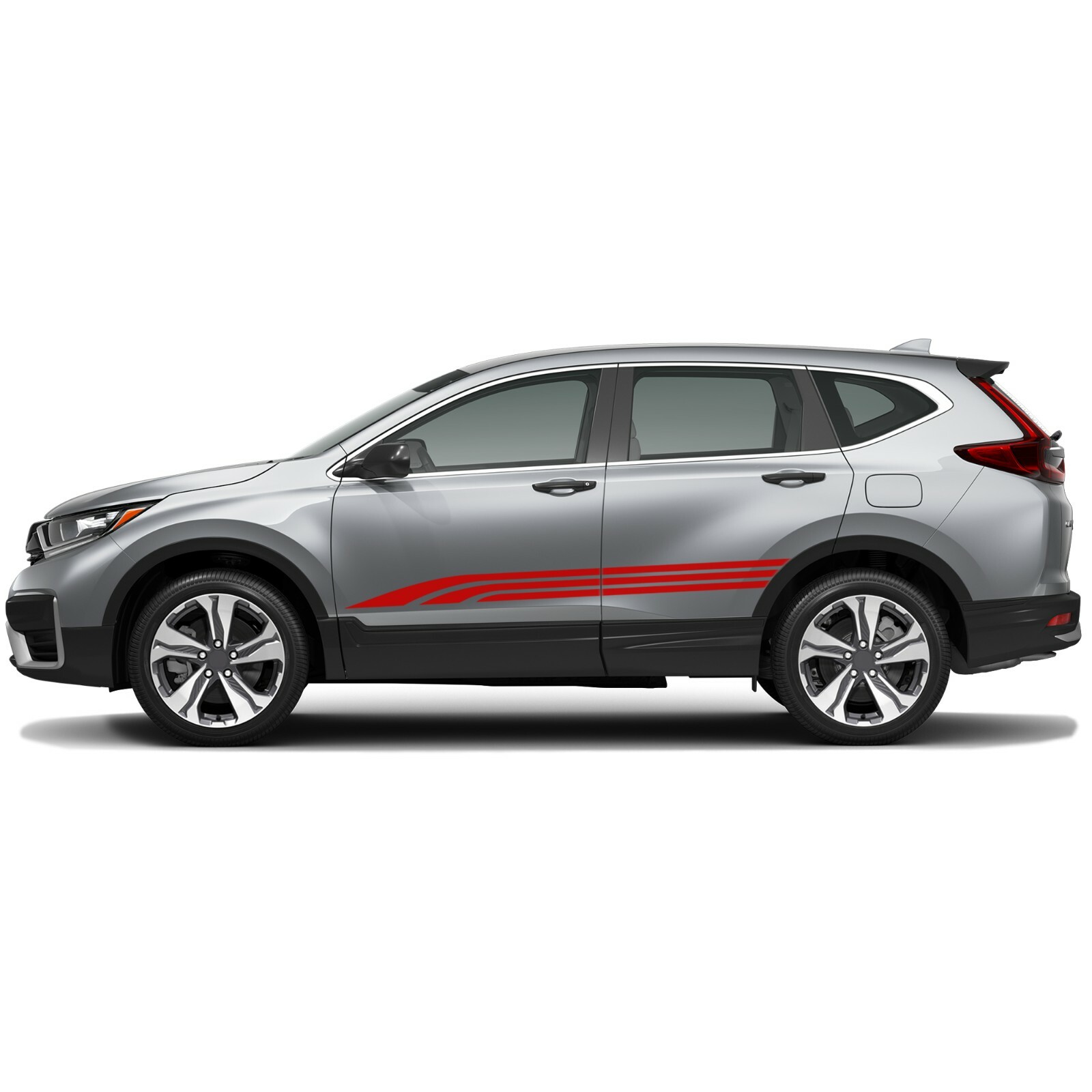 Triple Stripe for HONDA CRV Vinyl Decal Side Door Graphics Design Sticker edge