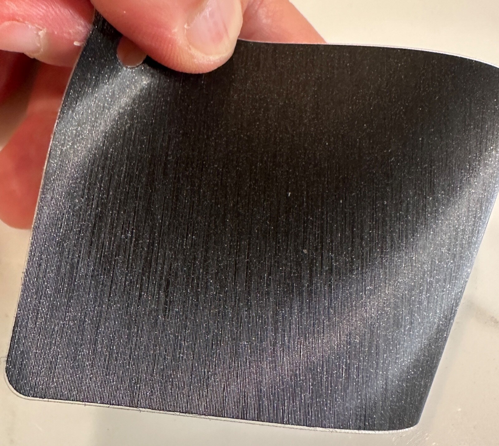 Tesla Cybertruck DIY Full Vinyl Wrap Color Change Brushed Metallic Black