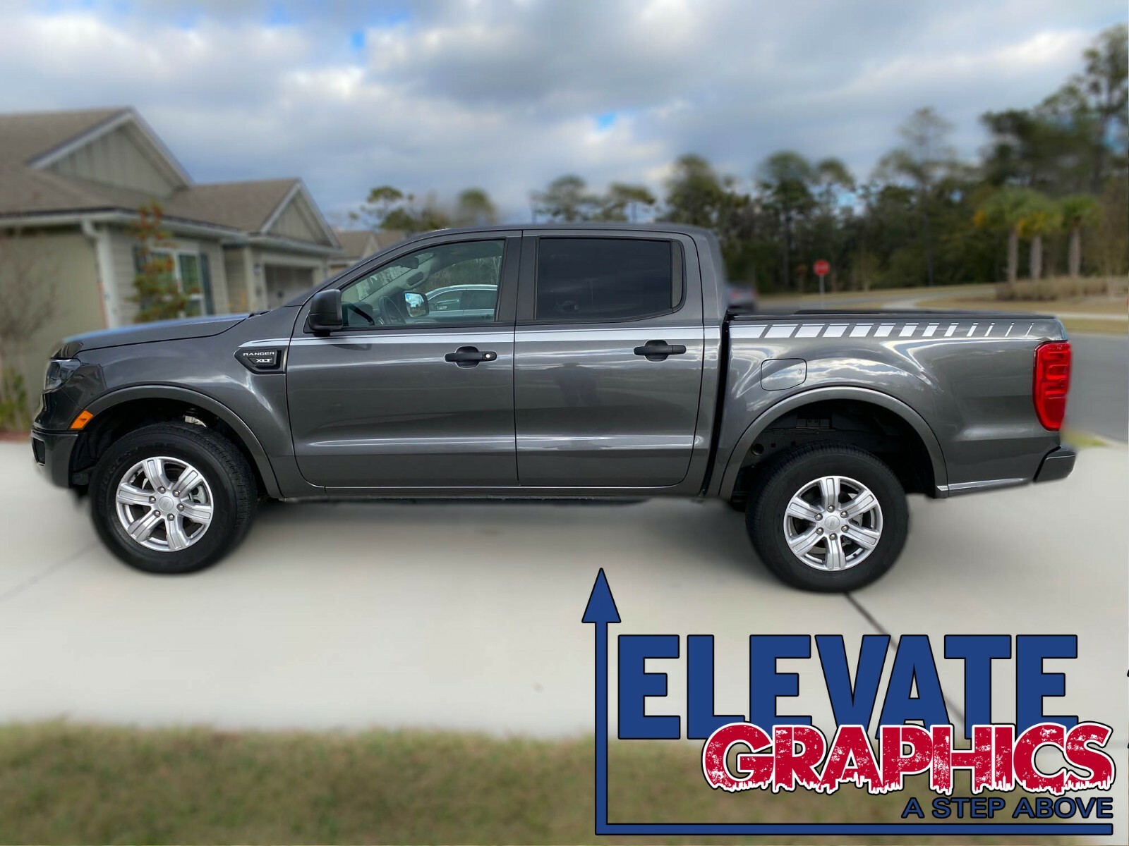 Fits Ford Ranger Decals Side Spear Vinyl Stripes 3m Graphics Stickers 2019-2025