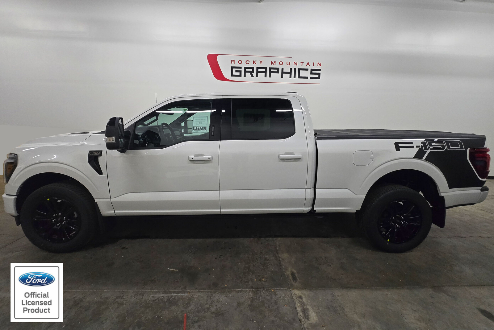 2021-2024 Ford F-150 Bed F-150 Side Graphic Decals F150 – Pair