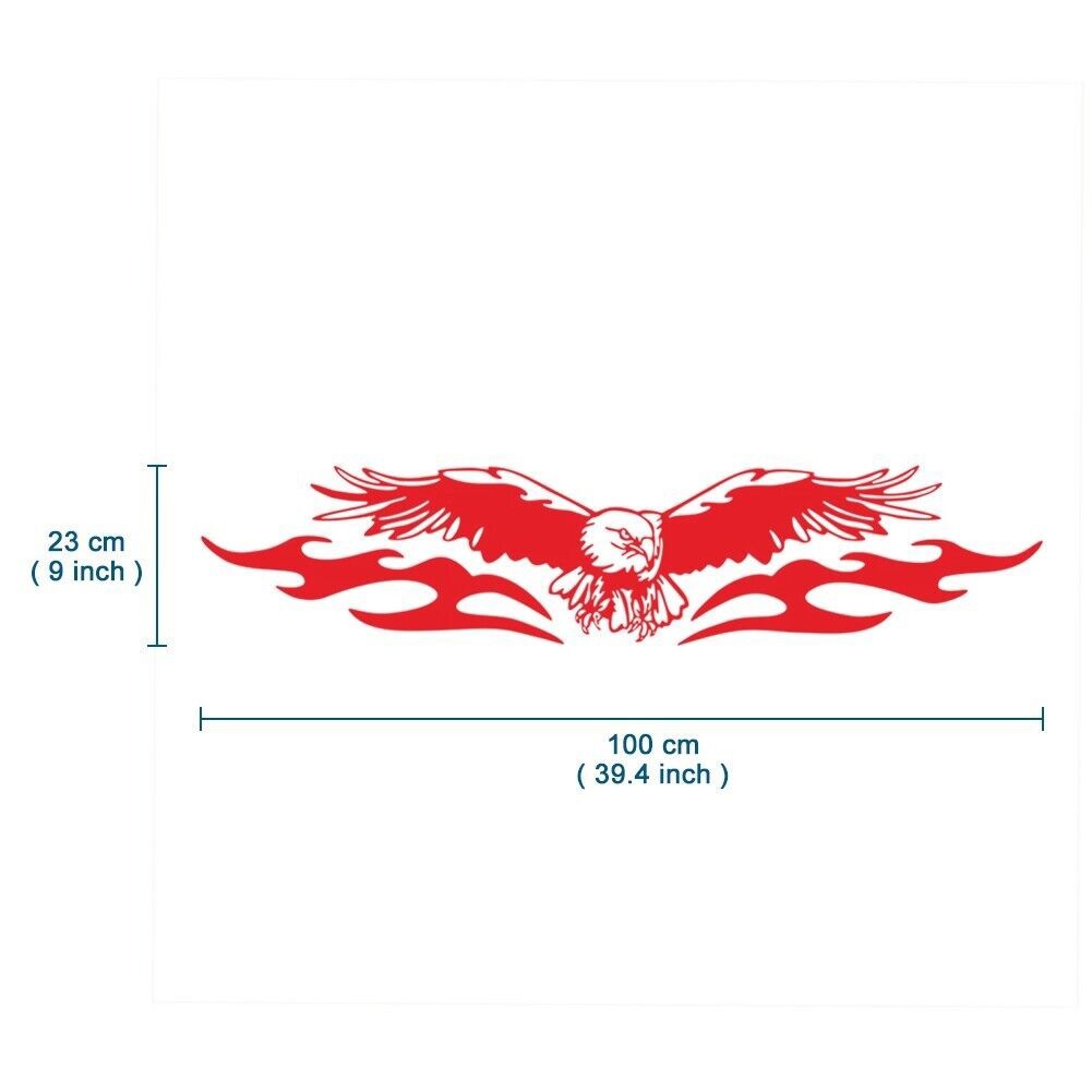 Easy to Install DIY Decal Emblem Sticker for Car Truck Hood Side Body Vinyl