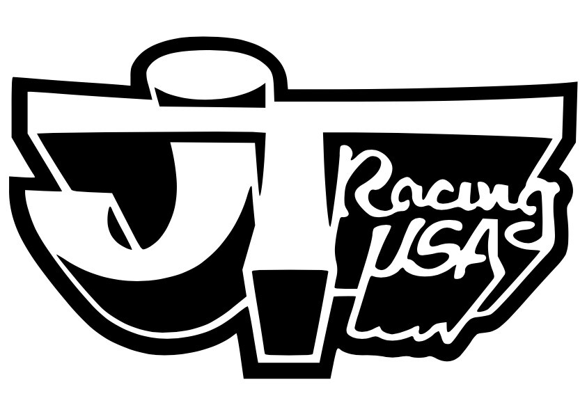 JT Racing USA Vintage BMX Motocross Diecut Vinyl Funny JDM Sticker FREE Ship