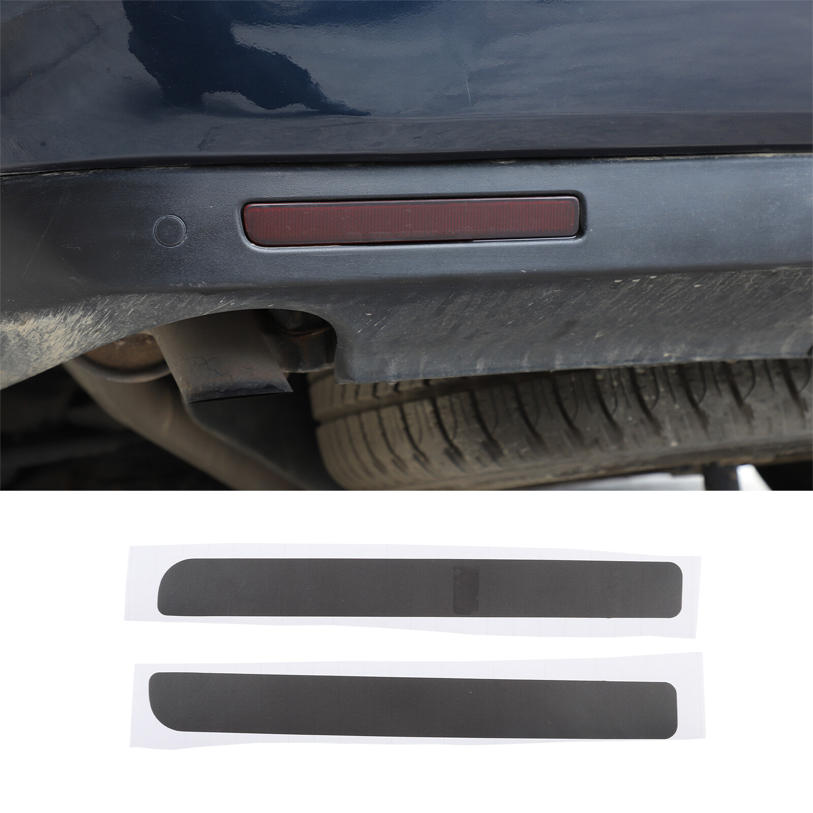 2pcs Smoked Rear Fog Light Overlay Film Black out Fits Range Rover Sport 2005-13