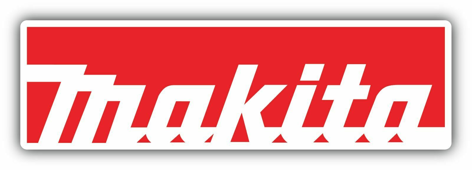 Makita Tools Tool USA Red Car Bumper Window Tool Box Sticker Decal 8″X2.5″