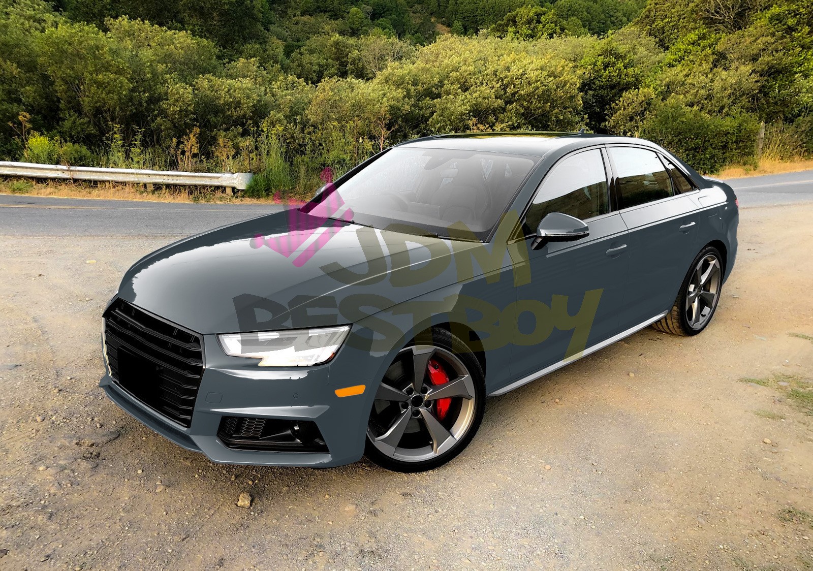 Color PPF Paint Protection Film Gloss Midnight Gray Car Paint Scratch Bra Wrap