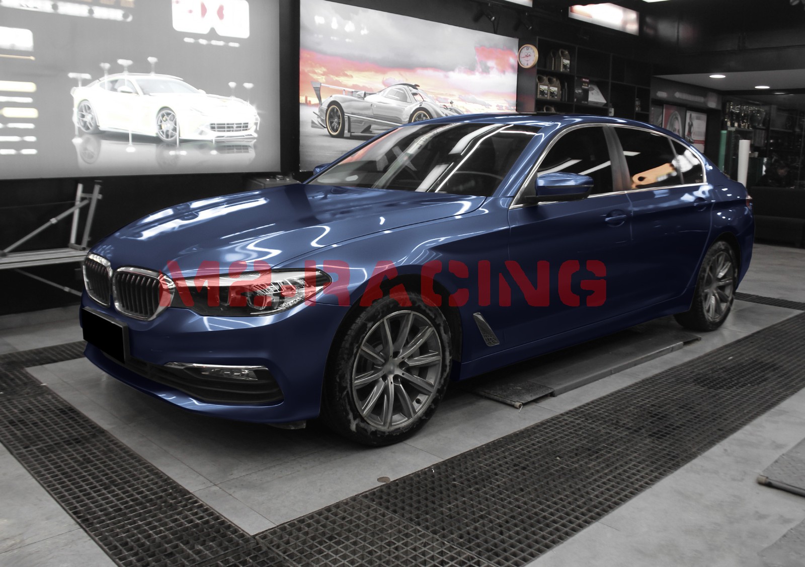 Gloss Metallic Basalt Gray PPF TPU Paint Protection Film Dry Wet Auto Vinyl Wrap