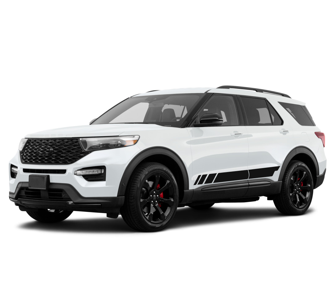 Stripes For Ford Explorer Sticker Decal Side Kit Fender Bumper 2015 2018 2021 ST