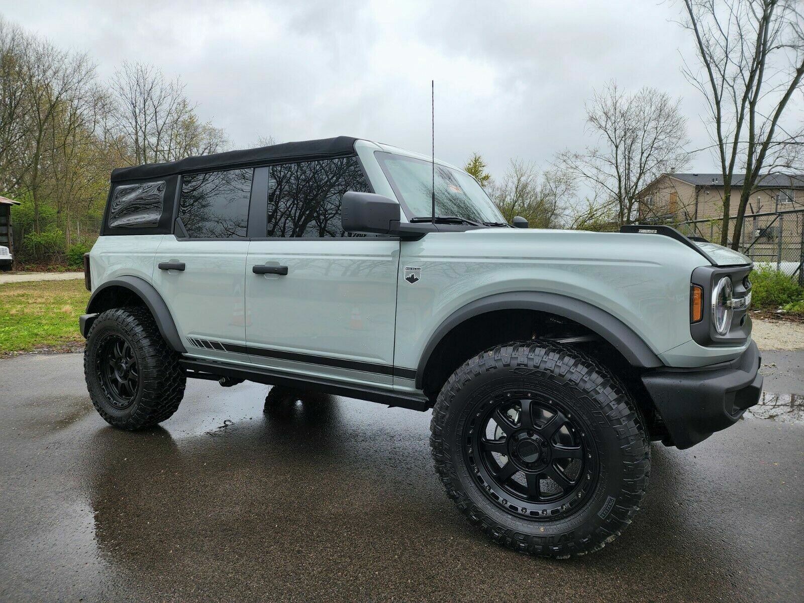 2021-2024 Ford Bronco Full Size Side Stripes Faded Both Sides – Not For Sport