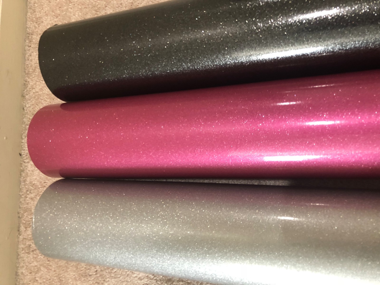 Hello Kitty with BOW Car Decal / Sticker Glitter Vinyl – Holographic – Oil Slick