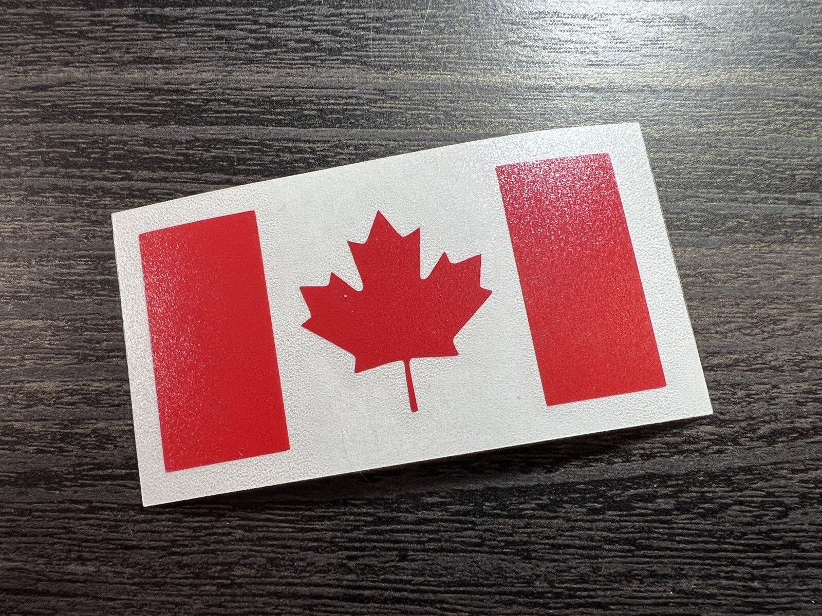 Canada Flag Decal | Maple Leaf Canadian Car Window Door Bumper Vinyl Sticker