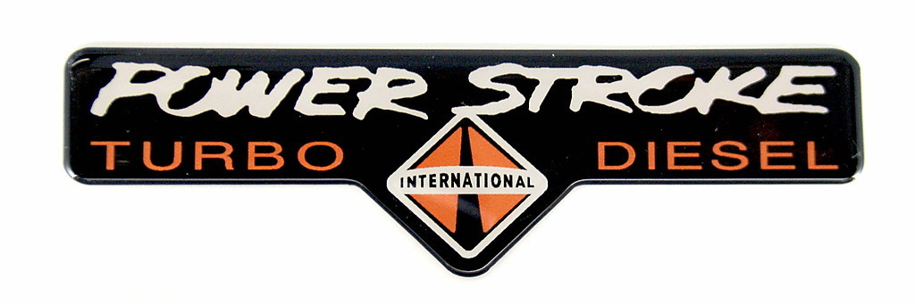 INTERNATIONAL POWERSTROKE TD SUPER SIZED BLACK / SATIN