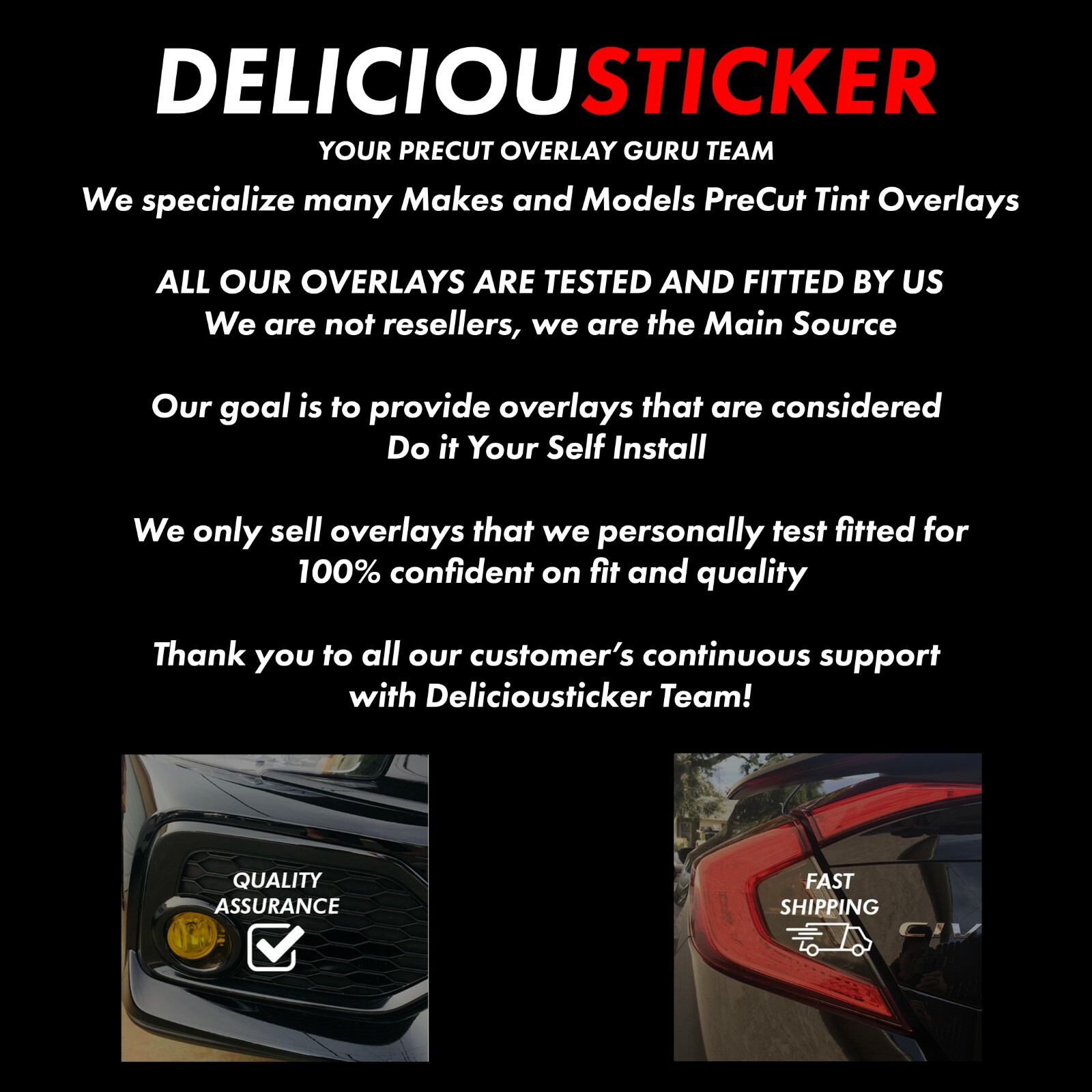 For Camry 2018-2024 Dark Smoke PreCut Tint Overlay Front Emblem Decal ppf Vinyl