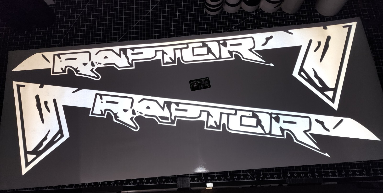 Bed side graphics. REFLECTIVE FITS Ford Raptor truck all years. Bedstripes NEW