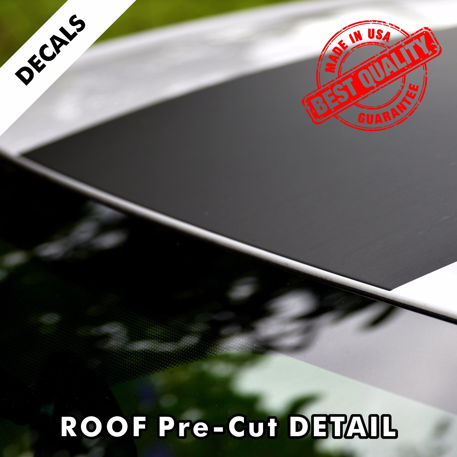 Toyota Corolla LE Pre-Cut Center Racing Stripes Decal Vinyl Set 2015 to 2017 |42