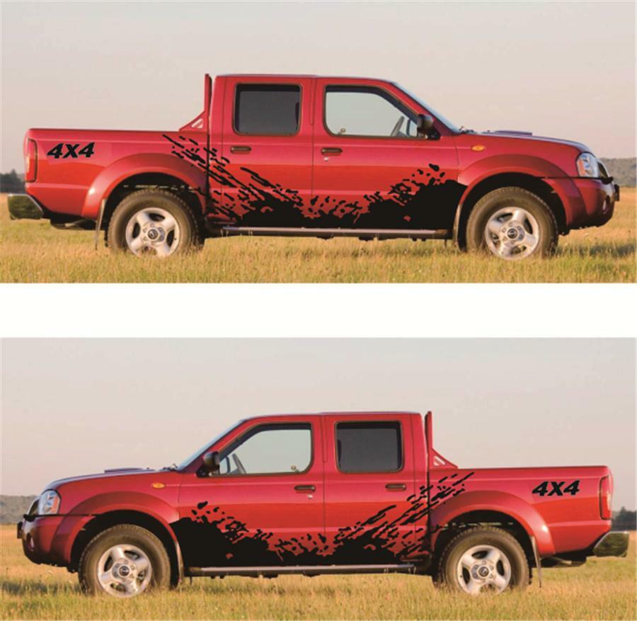 Body Racing Accessories Mud Splash Auto Graphic Decal Vinyl Car Truck Universal