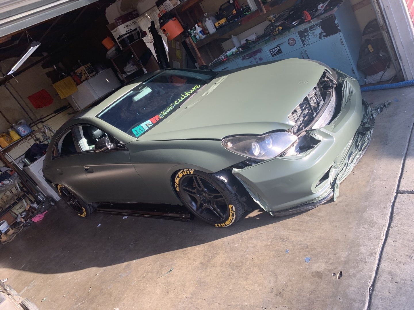 VVivid Xpo Matte Military Green Vinyl Car Wrap Film | V148