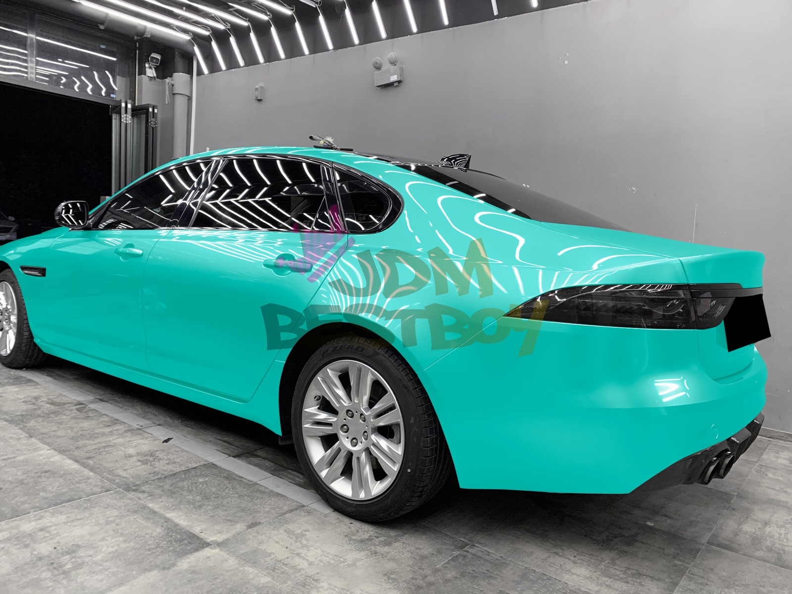Premium Super Gloss Metallic Teal Vinyl Car Wrap Sticker Decal Sheet Film DIY