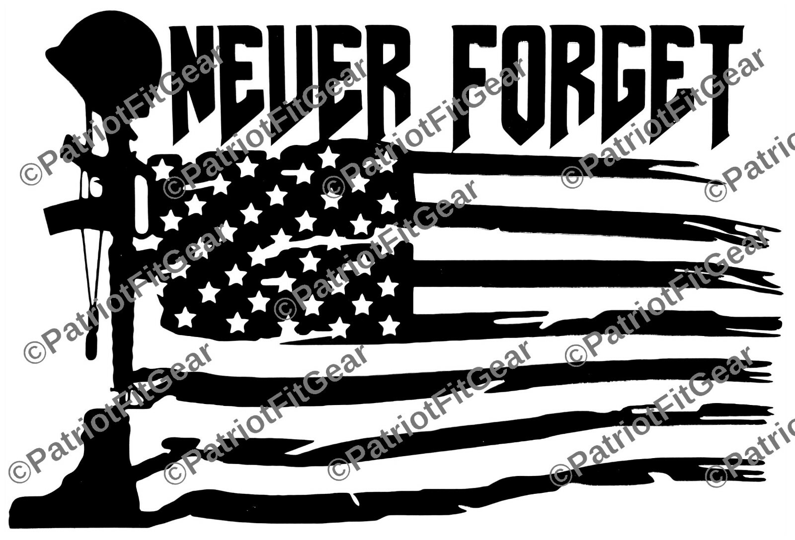 Honor The Fallen,Never Forget,Veteran 22,PTSD,Support Our Troops,Vinyl Decal