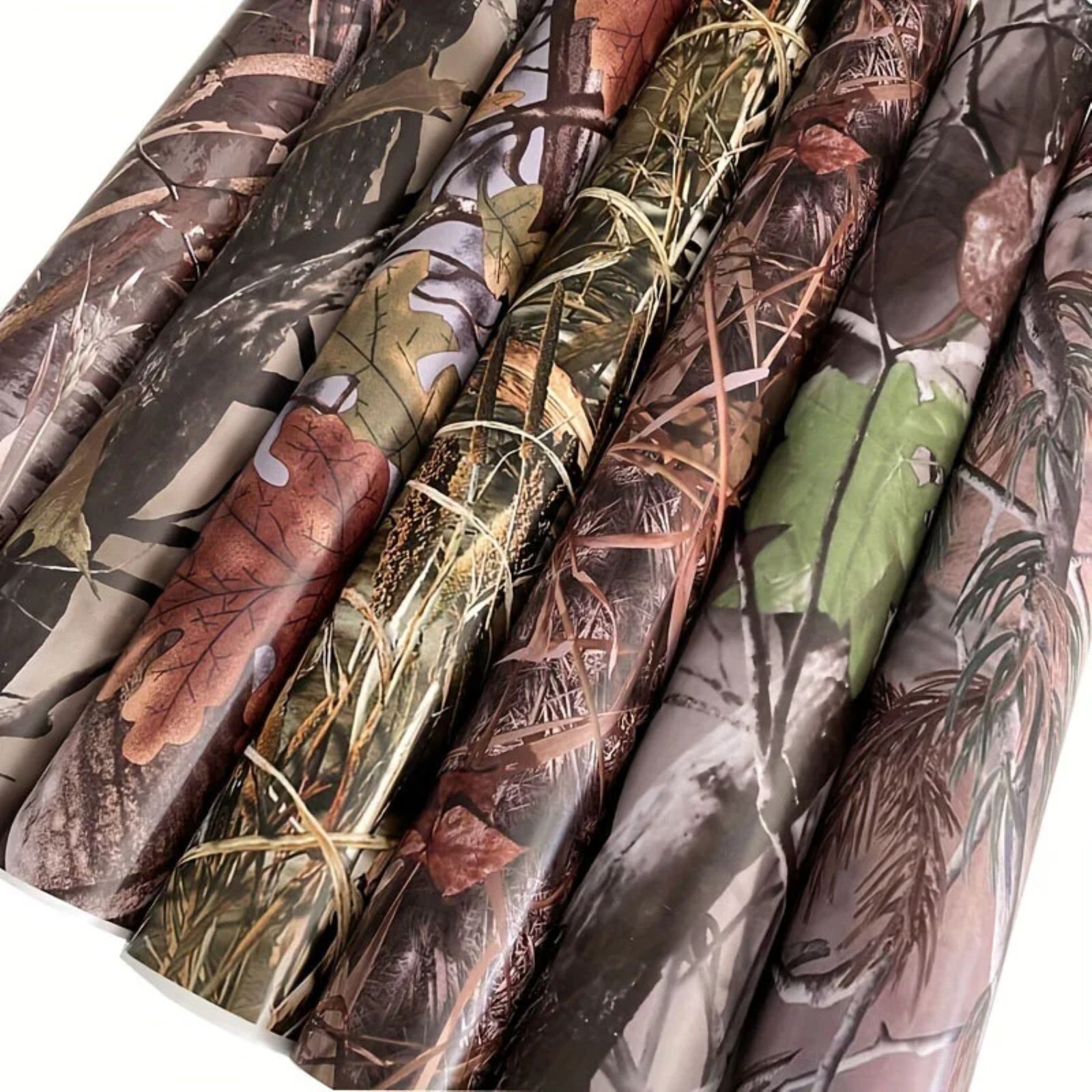Shadow Grass Camo Tree Vinyl Car Wrap PVC Adhesive Real Tree Camouflage Film