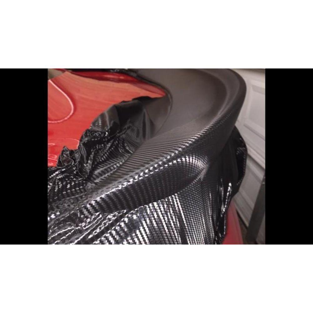 Avery Dennison SW900 Supreme Black Carbon Fiber Vinyl Car Wrap Film | 194-X
