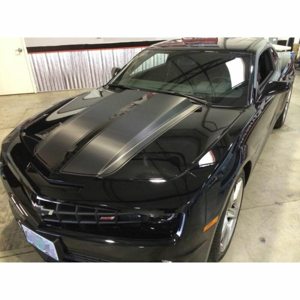 3M 2080 Scotchprint Black Carbon Fiber Vinyl Car Wrap Film | CFS12