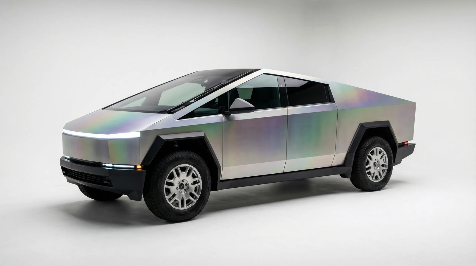 Satin Flip Psychedelic Silver – 3M 2080 SP281 Vinyl Wrap Film All Sizes