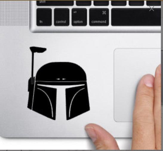 Star Wars Boba Fett inspired Decal Vinyl Car Window Sticker YETI IPAD ANY SIZE