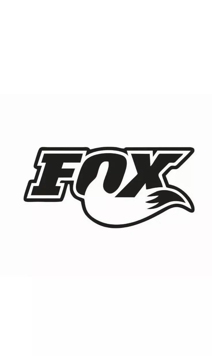 Fox Shocks Motocross MX Bike Die Cut Vinyl Decal Racing