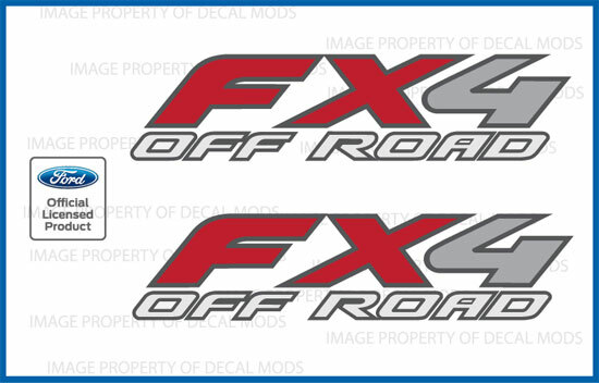 1997 – 2012 Ford Ranger FX4 Off Road Decals stickers truck bed graphics FH1E2