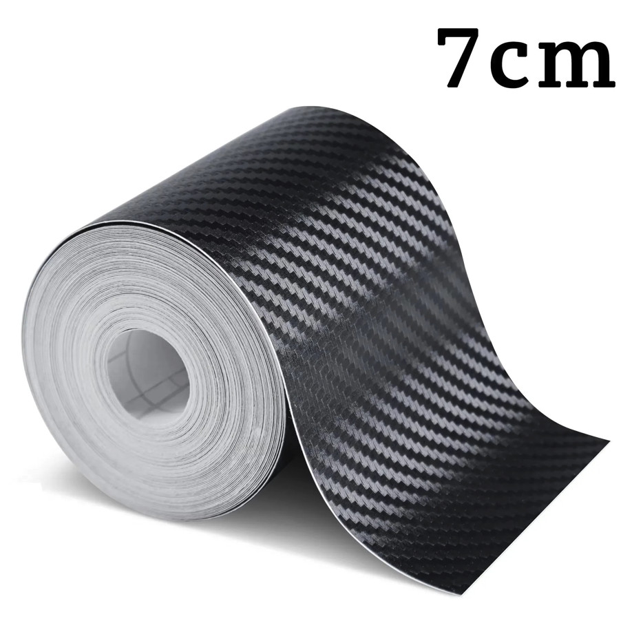 1pc 5M Nano Carbon Fiber Car Protection Tape Anti Scratch Film Strip – NEW