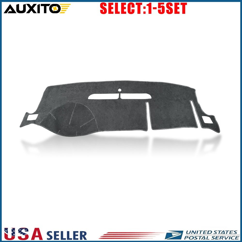Dashboard Pad Dash Cover Mat for 07-14 Chevy Silverado/Tahoe/Suburban Gray 1-5X