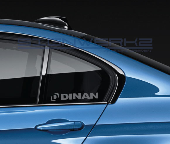 Dinan Decal Sticker logo M power M3 M5 Z4 M2 M4 X5M X6M X4 X2 M6 M2 Pair