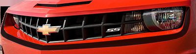 Front Fascia Accent Vinyl Graphics Decal Stripe for Chevy Camaro 2010 to 2013