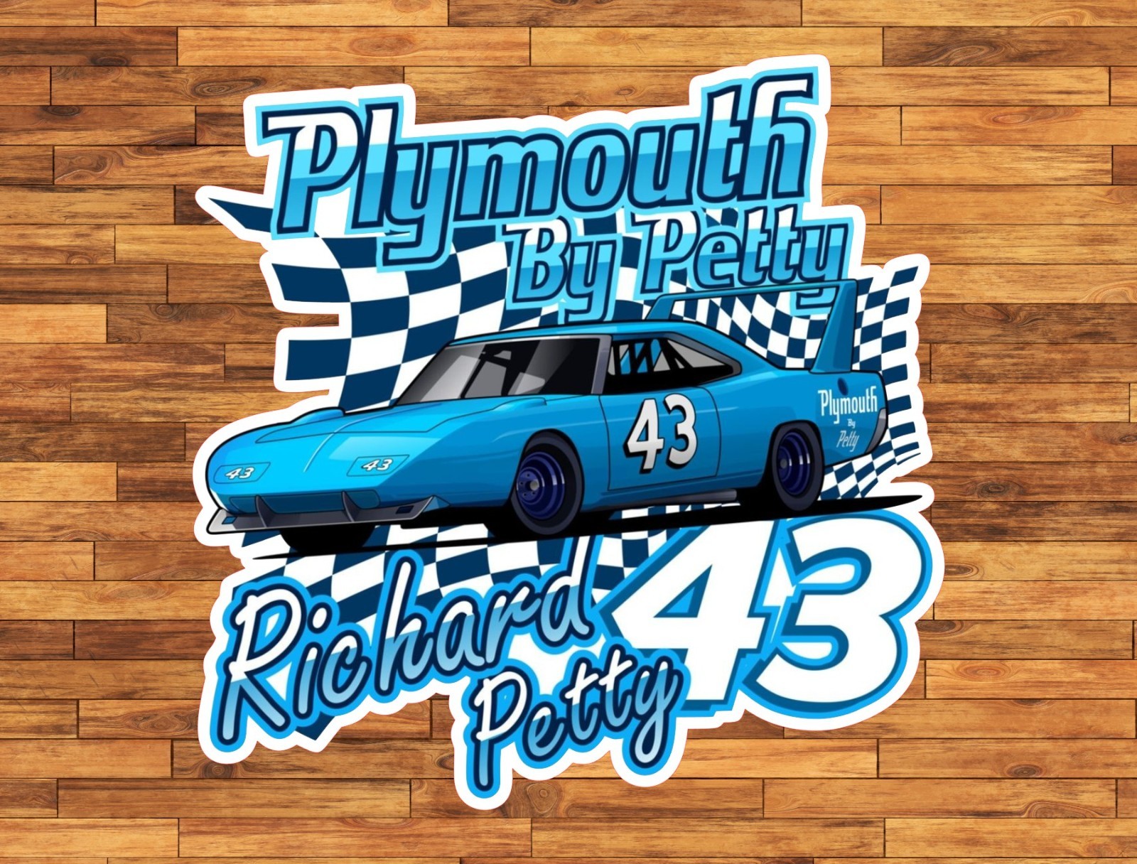 Richard Petty Road Runner Logo Water Proof UV Safe Glossy Vinyl Decal Racing
