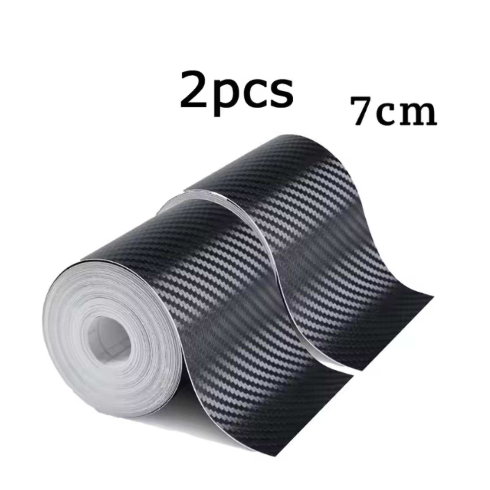 Carbon Fiber Car Sticker DIY Protector Strip Door Car Automotive Protective Tape