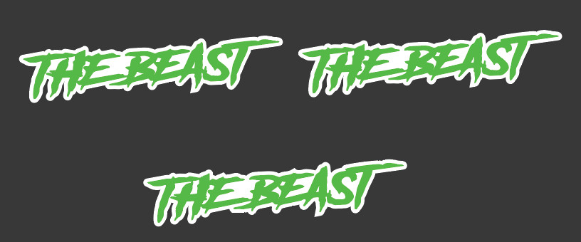 The Beast Decal Car Truck SUV Laptop Sticker The Beast Graphic